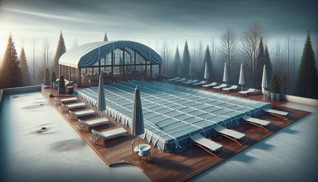 hivernage piscine : étapes essentielles pour une piscine protégée