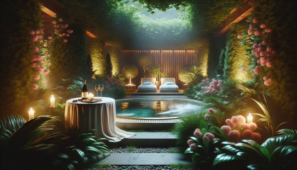 spa privatif couple : idées romantiques pour votre jardin